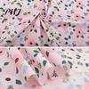 Patchwork Cloth 1 Set Beautiful Flower Printed Lightweight Elegant Eye-catching Fabric Sewing for Home Needlework