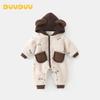DUUDUU Infant Quilted Winter Thermal Bodysuit