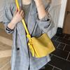 Ladies Handbag Female Bucket Bag Retro Basket Shoulder Bag Travel Faux Suede Bucket Bags Small Soft Tote Bags Daily