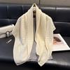 90 Fashionable Square Scarves, Fresh, Breathable And Soft Literary Silk Scarves, Women'S Spring And Autumn Fashion Versatile Decorative Scarves