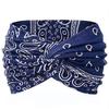 Women's Elastic Cross Super Wide Headband for Yoga, Running, and Sports