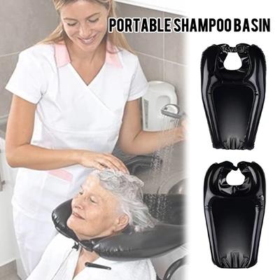 Inflatable Hair Washing Basin Portable Quickly Inflated Deflated PVC Foldable Shampoo Basin For Pregnant Women Elderly Patient