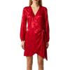 Never Fully Dressed Womens/Ladies Vienna Lips Long-Sleeved Mini Dress