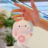 Adorable Pink Pig Plush Pendant Keychain – Cute Celebrity-Inspired Bag Charm Doll