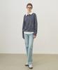 Deuloupisumeon Striped Collar String T-Shirt [Red]