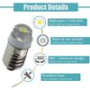 Flashlight Lamp Bulb LED Bulb E10 Miniature Screw Bulb