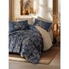 King Size Bedding Set - 1 Duvet Cover 240 X 220 Cm + 2 Pillowcases 60 X 60 Cm - Satin - Beige