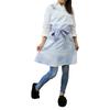 Apron Flare Apron AP42321 BL [Hiba Japan] M~L