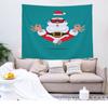 Hippie Christmas Home Decor Tapestry Santa Art Tapestry Bedroom Living Room Wall Decor Backdrop Cloth