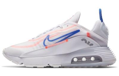 Air Max 2090 White Flash Crimson Racer Blue Women's CT1290-100