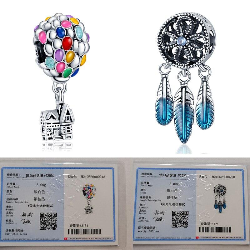 Plata Charms Of Ley 925 Original Fits Original Fashion Bracelet 925 Sterling Silver Women Pendant Jewelry  Sale Charms Beads