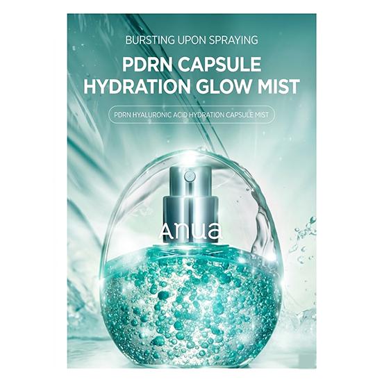 Anua PDRN Kyselina Hyaluronová Kapslový Sprej (30 ml, 100 ml)  Náplasti na krk 4 ks, Náplasti na nosoretní rýhy a tváře 4 ks (15 Možnosti)