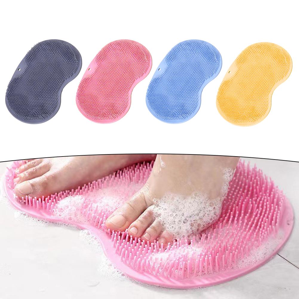 Daily Bathing Back Scrubber Gentle Exfoliating Bath Brush Back Pad Cleaning Reach Comfortable Use Easy To Clean