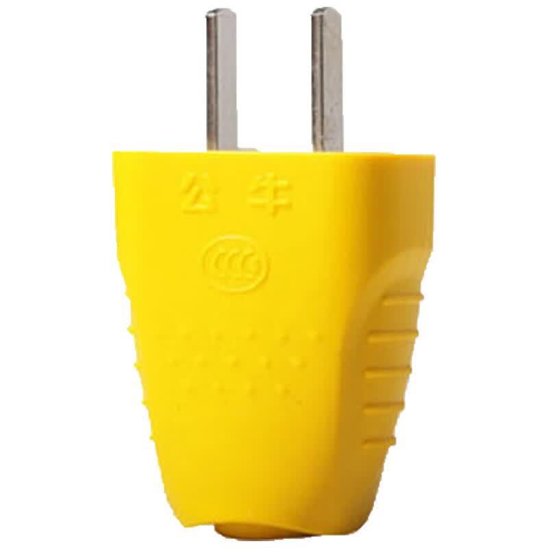 BULL GN-10L4 10A 2-Pole Unbreakable Detachable Plug (10-Pack) 220V
