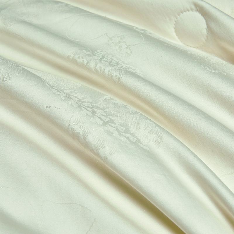 MENGJIE Home Textiles 60S Cotton Jacquard Tussah Silk Quilt