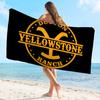 Yellowstone Dutton Towel Microfiber Beach Towel Absorbent Quick Dry Soft Yoga Swimming Resort Mountain Climbing Towel