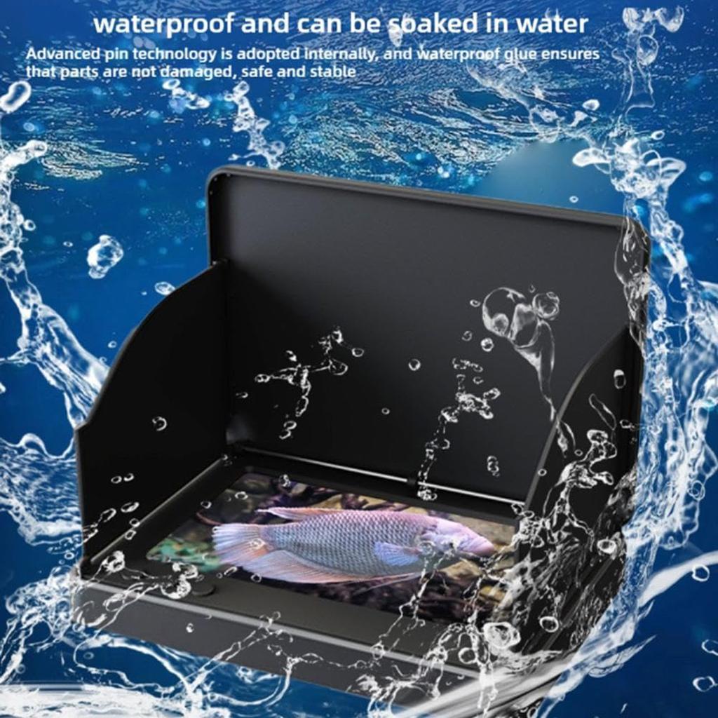 Underwater Fishing Camera,4.3inHD Ice Fishing Camera,Night Portable Fish Finder,Portable Fish Finder Camera 1080P LED Camera With 220° Wide View
