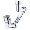 Universal Kitchen Faucet Extension Arm with Anti-Splash Aerator for Multifunctional Use