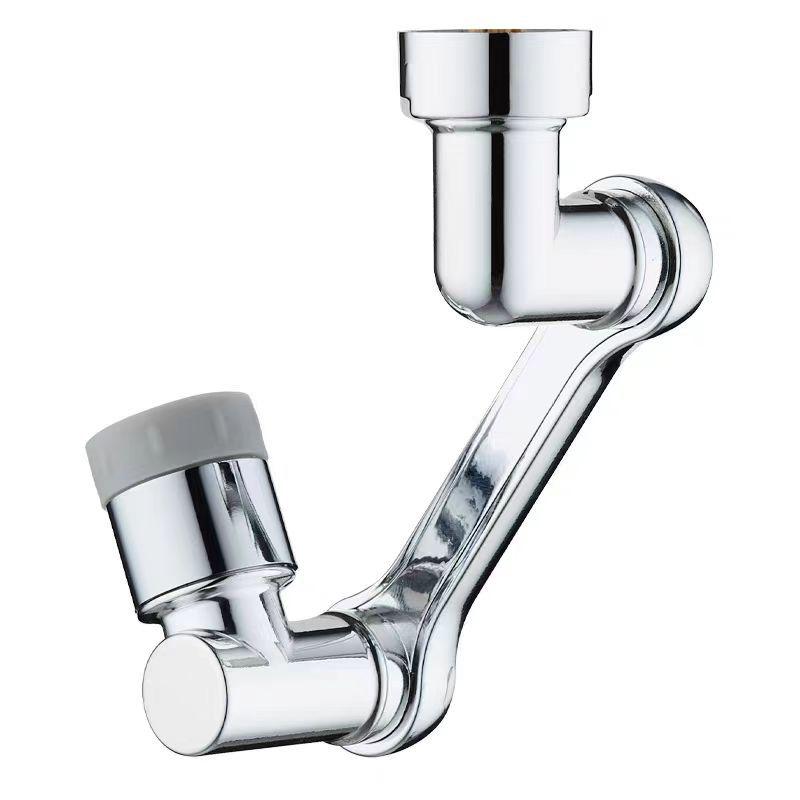 Universal Kitchen Faucet Extension Arm with Anti-Splash Aerator for Multifunctional Use