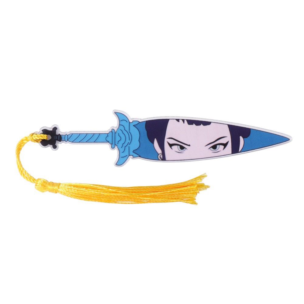 K-Pop Demon Hunters Theme Acrylic Tassel BookmarkK-Pop Demon Hunters Theme Acrylic Tassel Bookmark