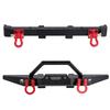 For MN 1/12 MN128 Wrangler Metal Front Rear Bumper Protective Bar Upgrade Front Bumper Guard Buckle