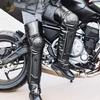 Sanyedou Warme Winddichte Fahrrad-Knieschoner