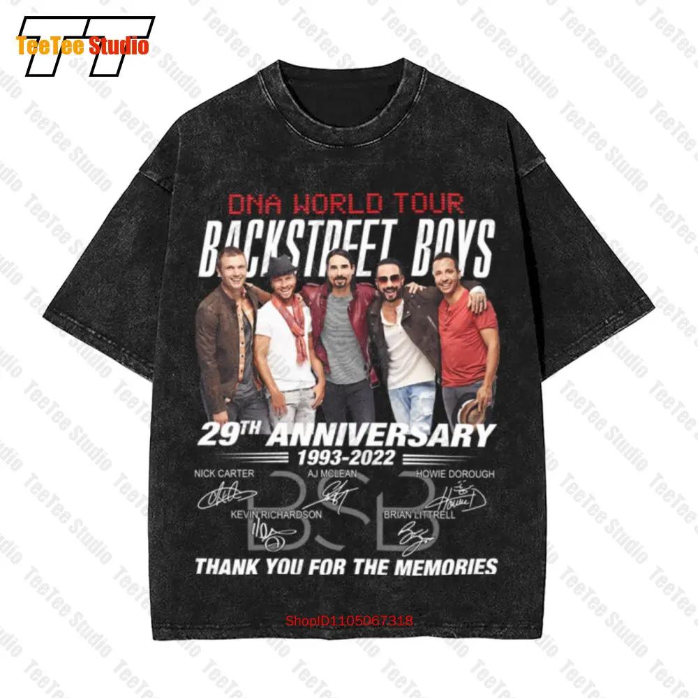 Dna World Tour Backstreet Boys 29Th Anniversary 1993 2022 Thank Memories Vintage Oversized T-Shirt NUXL