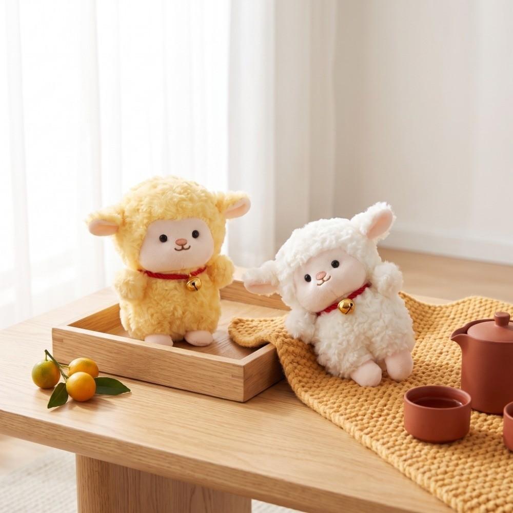 Sheep Sheep Plush Pendant Cartoon Soft Lamb Doll Ornament Mini Sheep Plush Keychain  Decoration