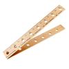 Wooden Plant Ruler Foldable Planting Ruler with Holes Smooth Edge Burr Free Easy To Use Lightweight Portable Garden Ruler