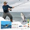 Fishing Calendar Advent Fishing Gear Tackle Set Tackle Box Toys For Countdown Dad Father Boys Men Teen Christmas Gifts