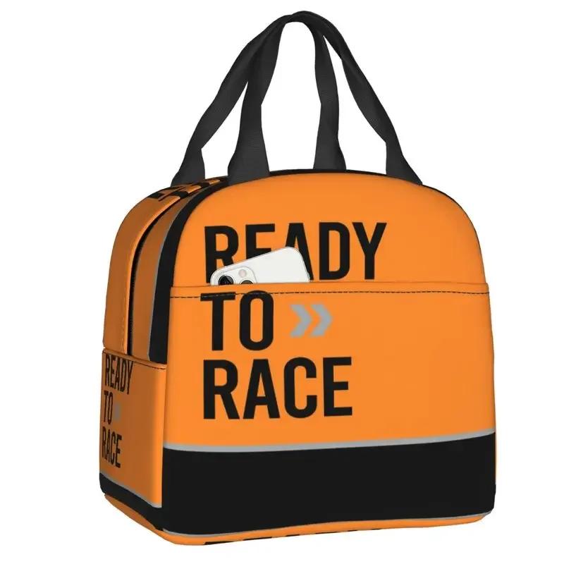 Ready To Race Lunchtasche Tragbare Rennkühlbox Thermisch isolierte Bento-Box Für Frauen Kinder Schulkinder Picknick Lebensmittel-Tragetaschen