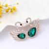 Elegant Small Swan Brooches with Rhinestones Unique Swan Pin Unisex Pins Alloy Texture Suitable for Fashionable Outfits