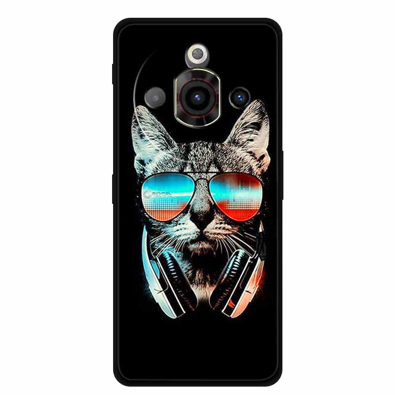 Funda For ZTE Nubia Focus Pro 5G Soft Bumper For Nubia Focus Pro Black Silicone Phone Cases Nubia Focus Pro 5G Protective Coque