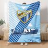 Name Custom Malaga CF Print Flannel Blanket High Quality Warm Comfortable Cover for All Seasons Perfect for Gifts Home Decor