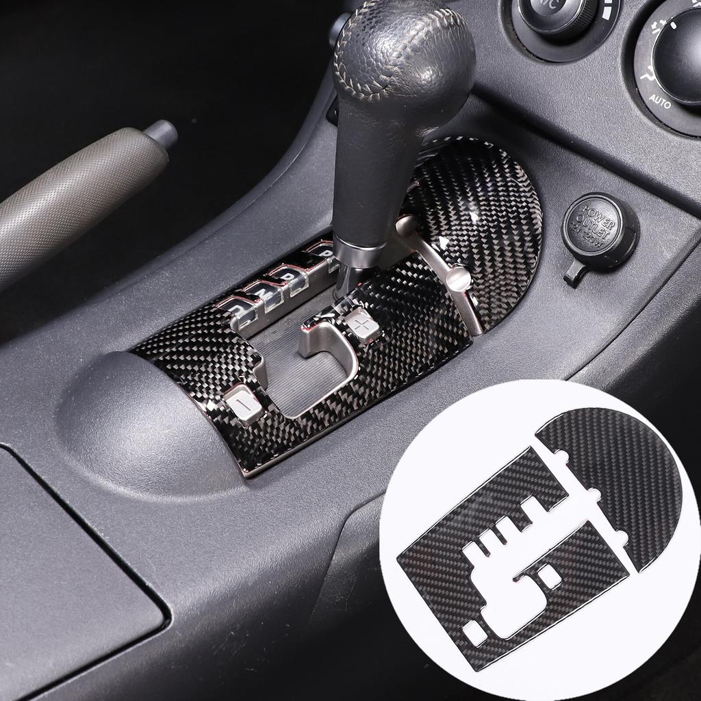 Carbon Fiber Center Control Shift Bottom Trim Panel For Mitsubishi ECLIPSE 06-11