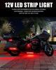 LED Tape Light, For Cars, 12.6 Inches (32 Cm), Foot Lights, Motorcycle Tail Lamp,