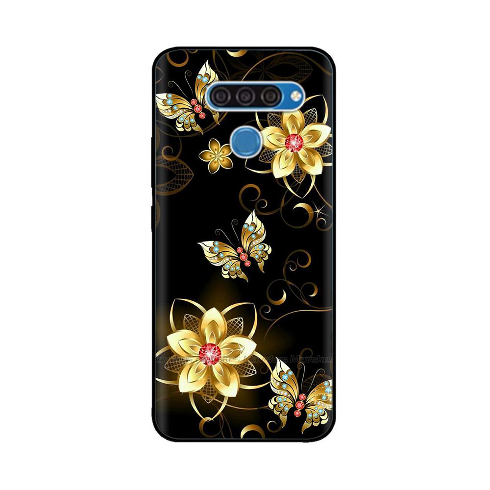 Pour coque LG V50 ThinQ 5G pour lg v50 thinq Housse Dessin Animé Silicone Antichoc TPU Souple Coque Arrière pour Fundas Coque de Téléphone LG V50 Capa