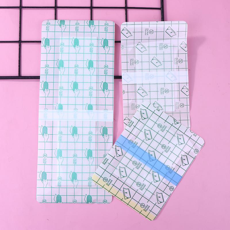 10Pcs Waterproof Film Pu Tape For Aftercare Protective Skin Healing Tattoo Adhesive Bandages Repair Swimming Privacy Sticker