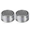 Sturdy Brass Water Saving Faucet Aerator 24mm Thread Bathroom Tap Bubblers with Replaceable Filter Nozzle Daily Use