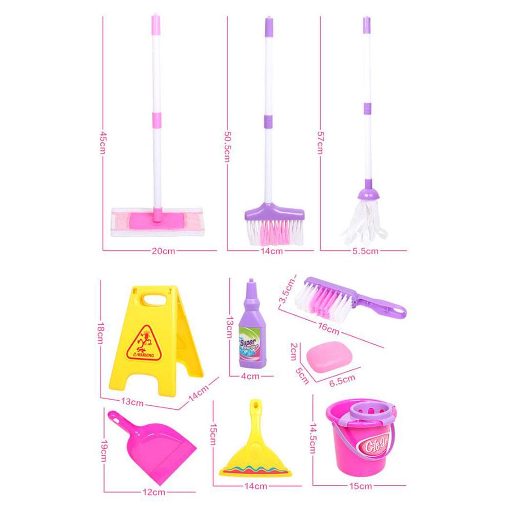 Faire Semblant De Nettoyer Seau Jouet Simulation Mini Outil De Nettoyage Playhouse Balai Mopping Bucket Jouets Ensemble Poubelles Jouets Educatifs Enfants Anniversaire Acheter A Prix Bas Livraison Gratuite Avis Reels Avec