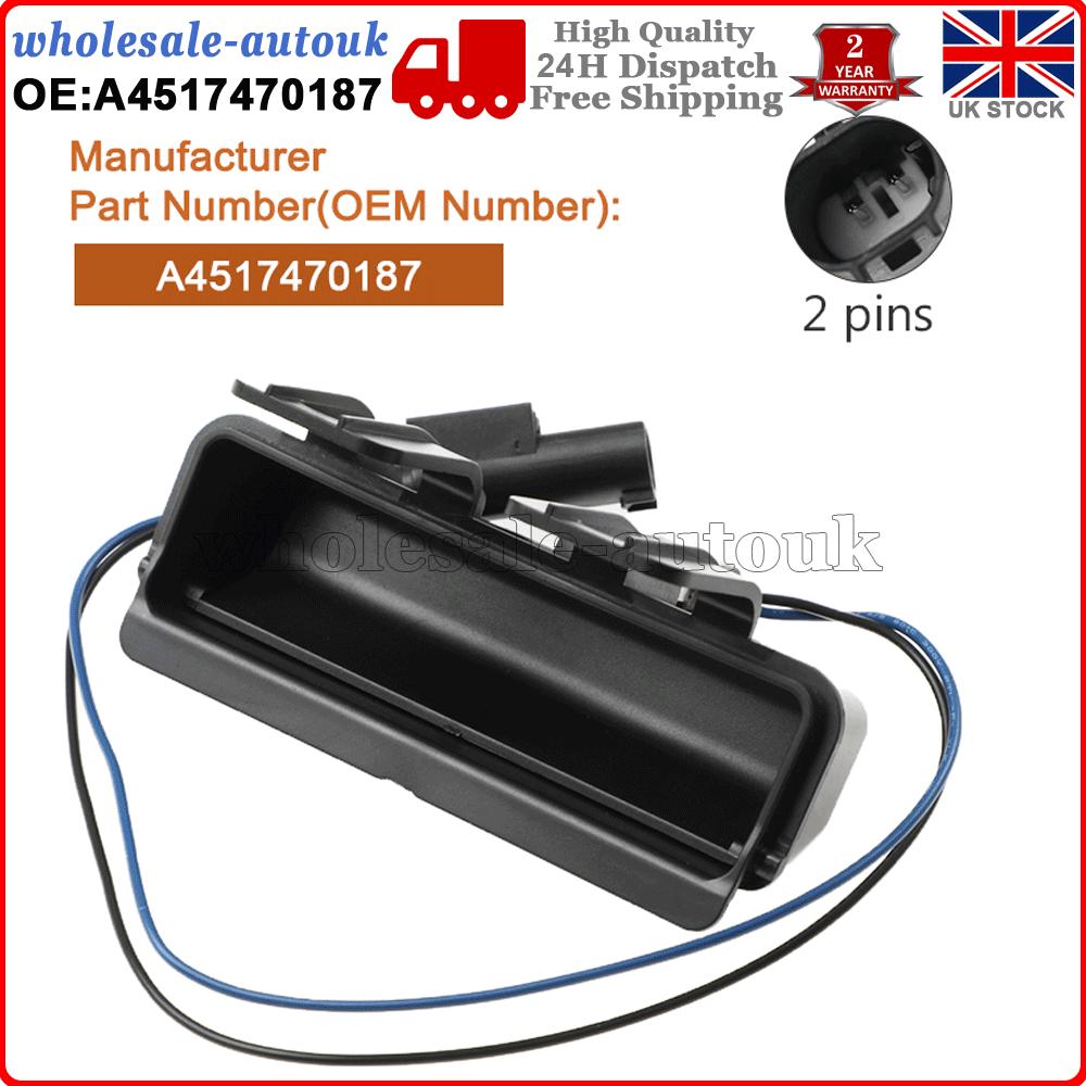 Boot Lid Tailgate Release Handle for Smart Fortwo 451 Series 2007-On A4517470187