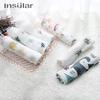 Insular Muslin Swaddle Blanket Bamboo Fiber & Cotton Baby Blankets Soft & Breathable Portable