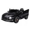 Electric Car, Bentley GT, for Children 3+, 2.5-5 km/h, 108 x 60 x 43 cm, Black