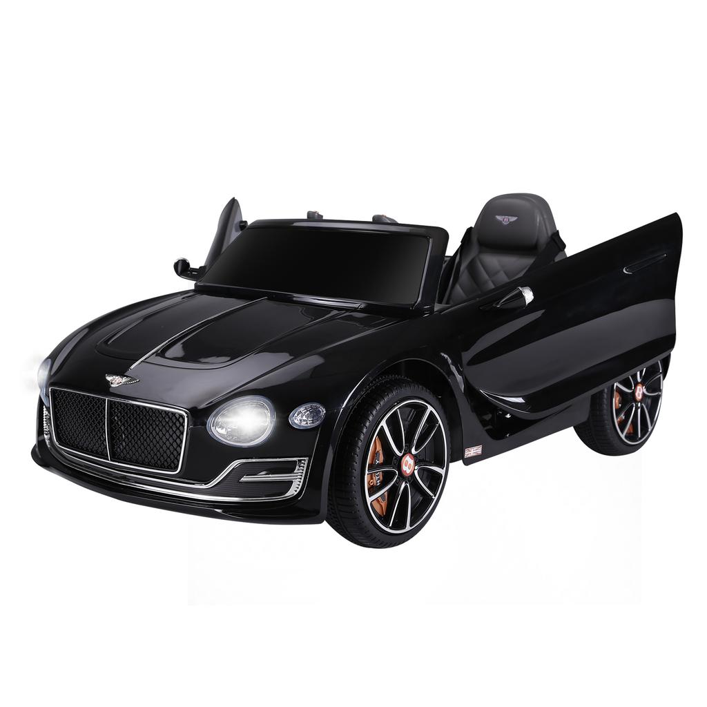 Electric Car, Bentley GT, for Children 3+, 2.5-5 km/h, 108 x 60 x 43 cm, Black