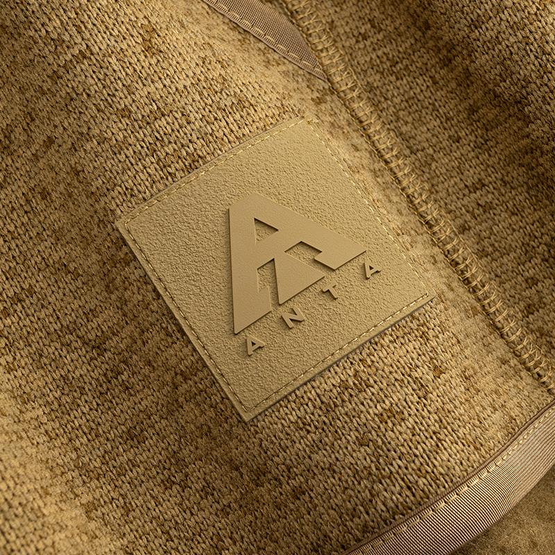 Anta Outdoor Series Solid Color Minimalist Stand Collar Zipper Jacket Men Jackets 952546701-3