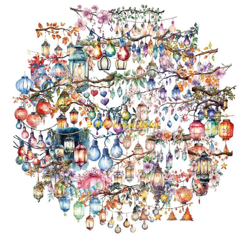 W89C 50Pcs Decorative Sticker Aesthetic Sticker Water Resistant PET Sticker for Scrapbook Journal Phone Case Laptop Luggage China Mainland