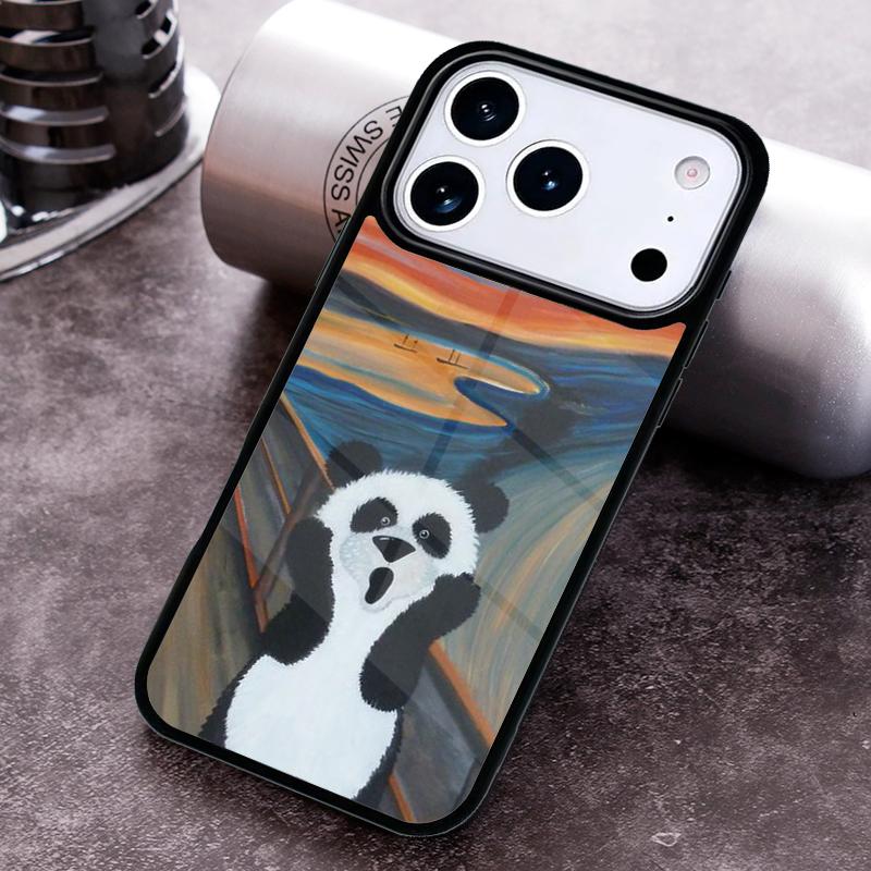Cute Panda Fashion Phone Case For iPhone 17 16 15 14 13 12 11 Pro Max Plus 17Air Soft Silicone Cover
