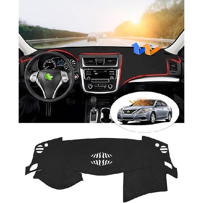 Cartist Dash Cover Compatible With Nissan Altima 2007 2008 2009 2010 2011 2012 Accessories Altima Dashboard Cover Mat Non-Slip Carpet Sunshield Glare