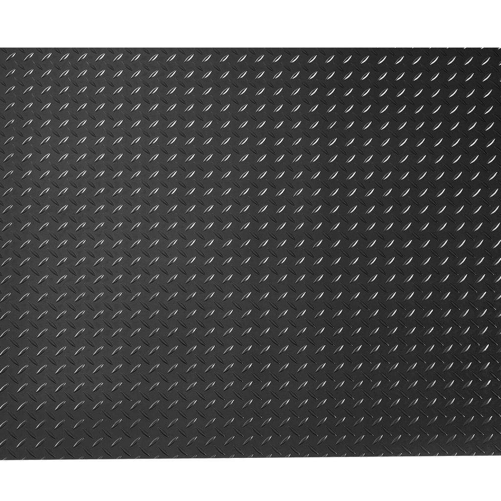 Garage Floor Roll, 1.22 x 7.62 m Garage Flooring Mat, 3 mm Thickened Rubber Diamond Plate Floor Protector Mat, Non-Slip, Wear-resist Waterproof, Easy