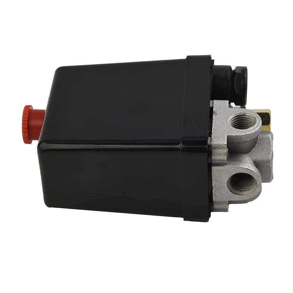 Air Compressor Pressure Switch Control Valve Replacement Parts 90-120 PSI 240V Automatic Trip For Small Compressing Machine
